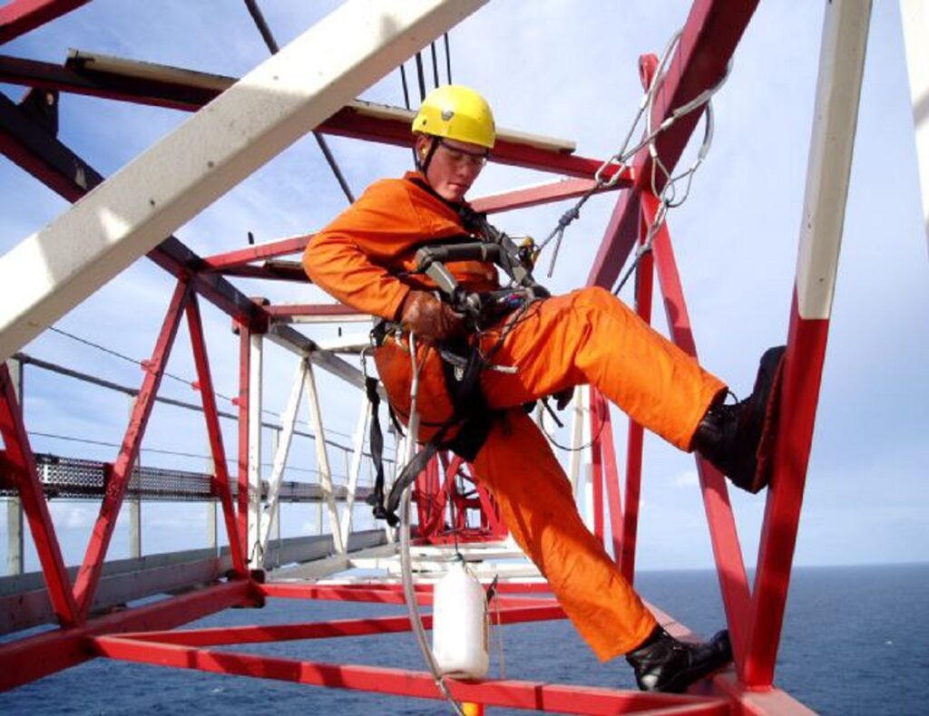 Seguridad en el trabajo en alturas